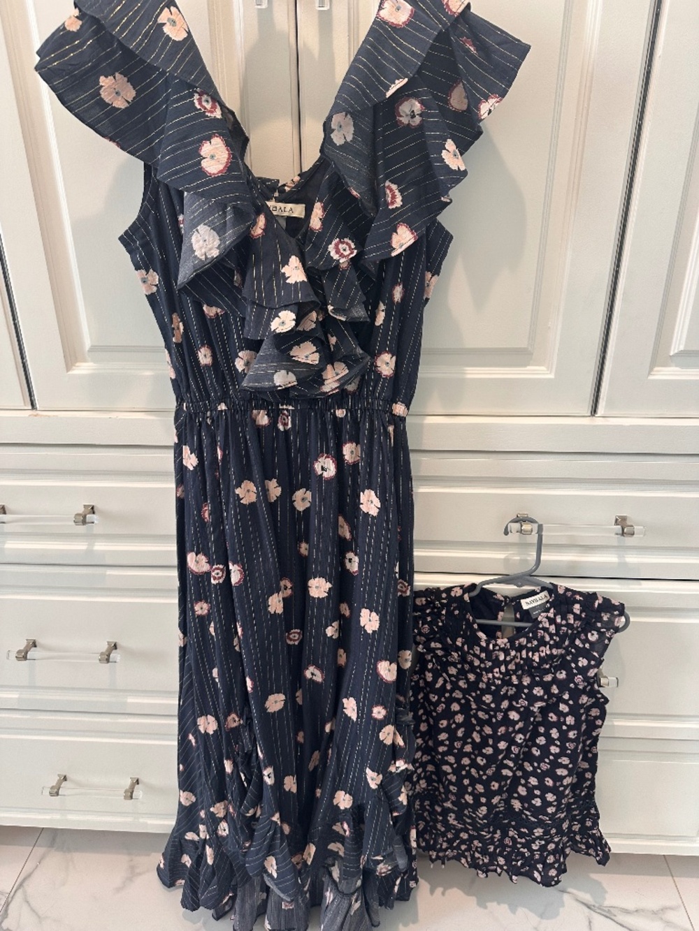 EUC Mom & Me Dresses: Baybala - Mom size S, Girl size 3/4T